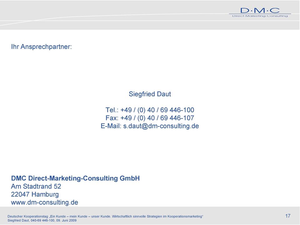 446-107 E-Mail: s.daut@dm-consulting.
