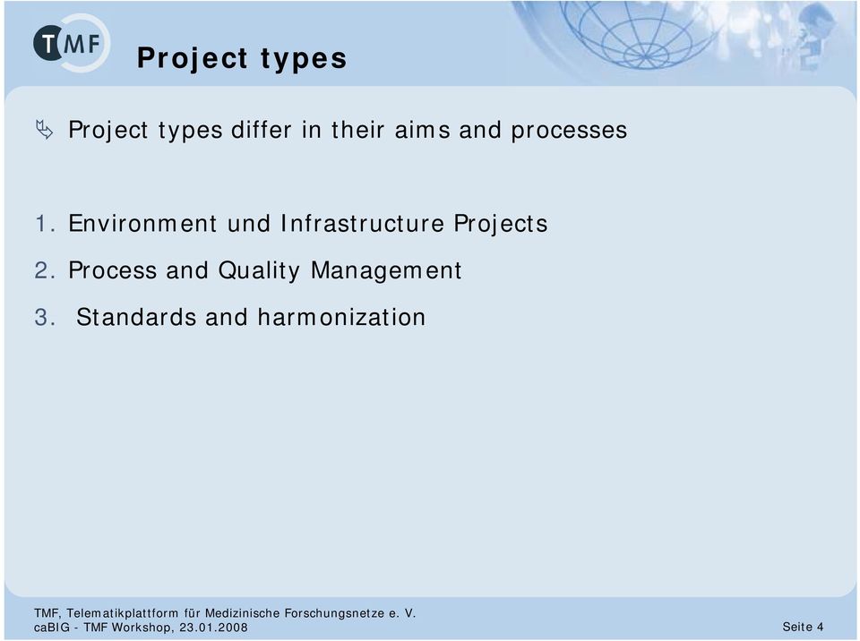 Environment und Infrastructure Projects 2.