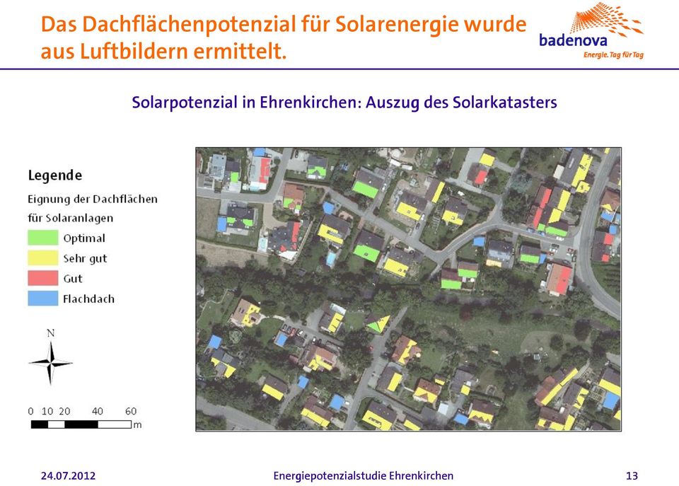 Solarpotenzial in Ehrenkirchen: Auszug des