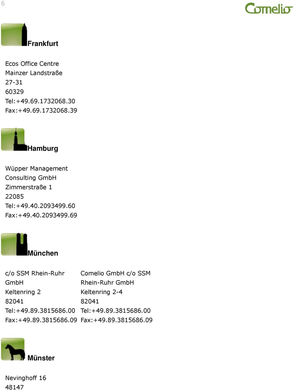 60 Fax:+49.40.2093499.69 München c/o SSM Rhein-Ruhr GmbH Keltenring 2 82041 Tel:+49.89.3815686.