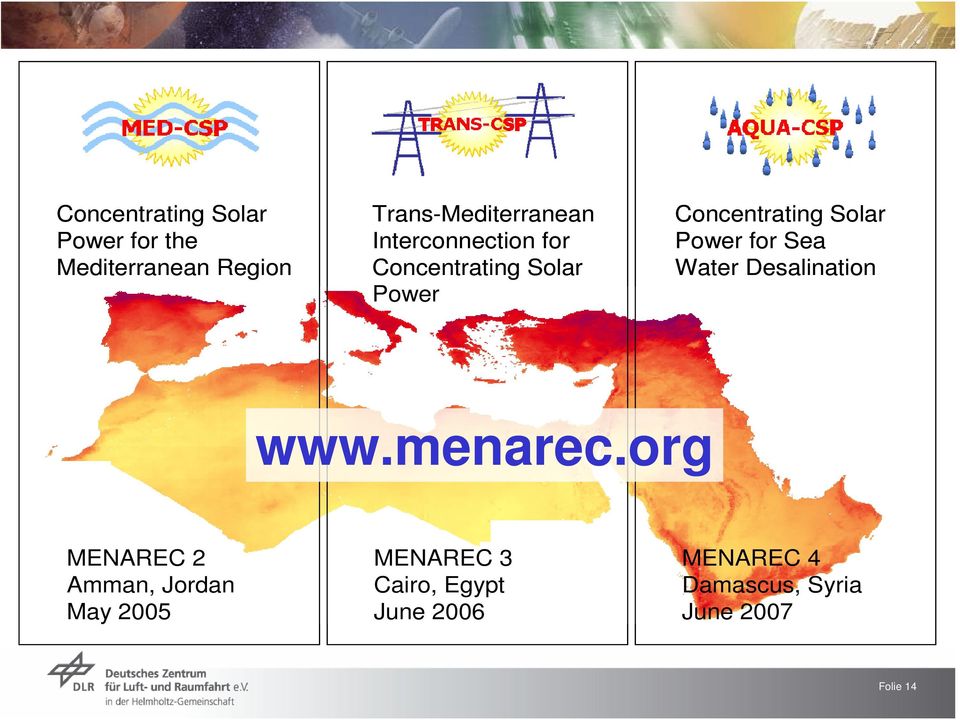 for Sea Water Desalination www.menarec.