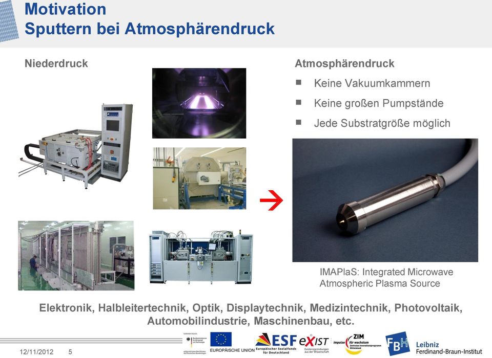Integrated Microwave Atmospheric Plasma Source Elektronik, Halbleitertechnik,