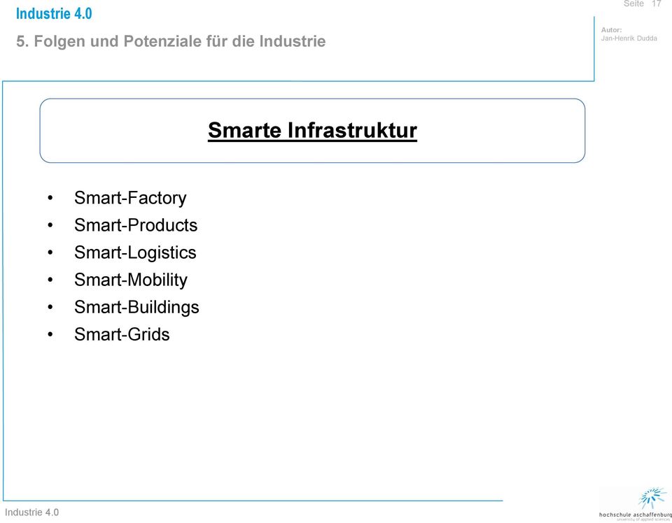 Smart-Factory Smart-Products