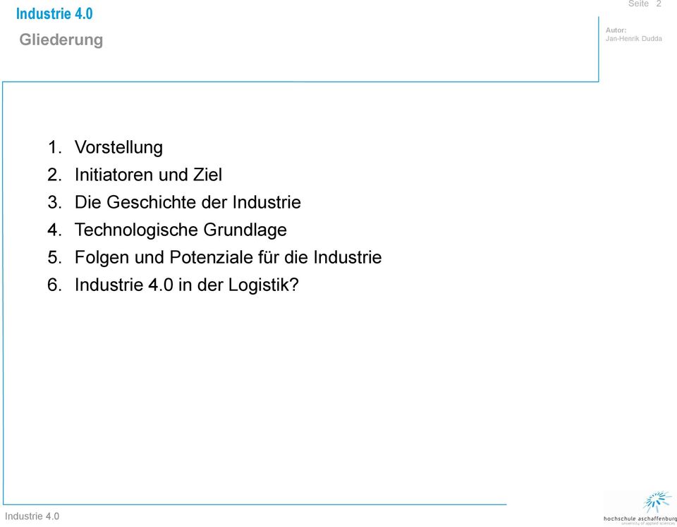 Die Geschichte der Industrie 4.