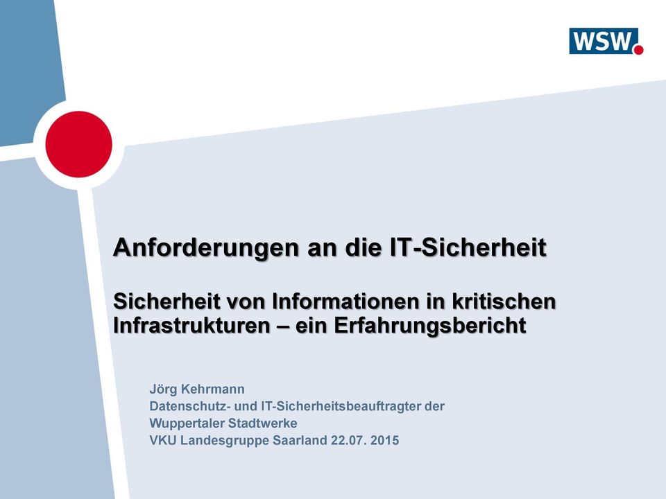 Erfahrungsbericht Jörg Kehrmann Datenschutz- und