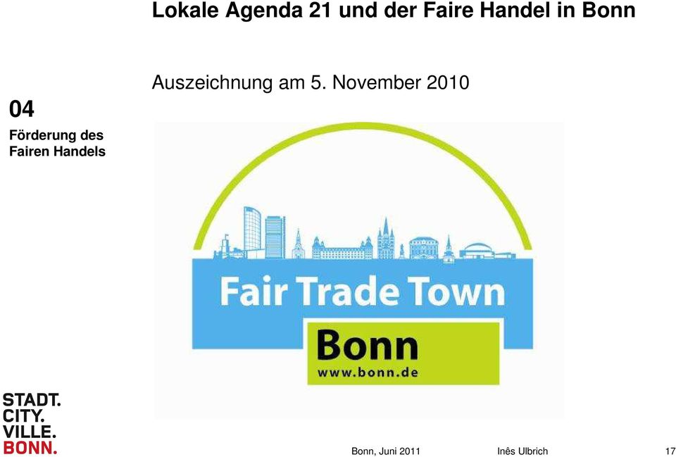 5. November 2010 Bonn,