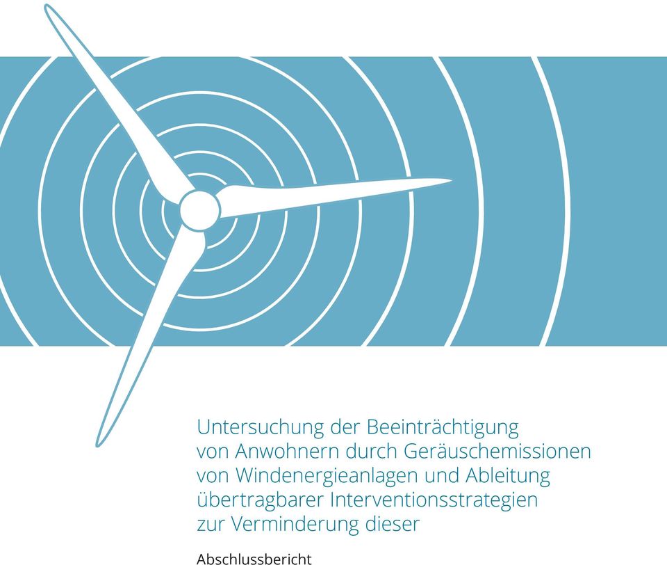 Windenergieanlagen und Ableitung übertragbarer
