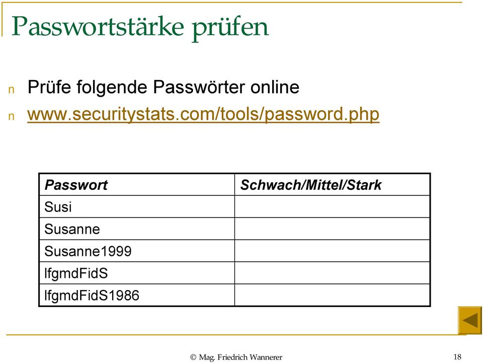 php Passwort Susi Susanne Susanne1999 lfgmdfids