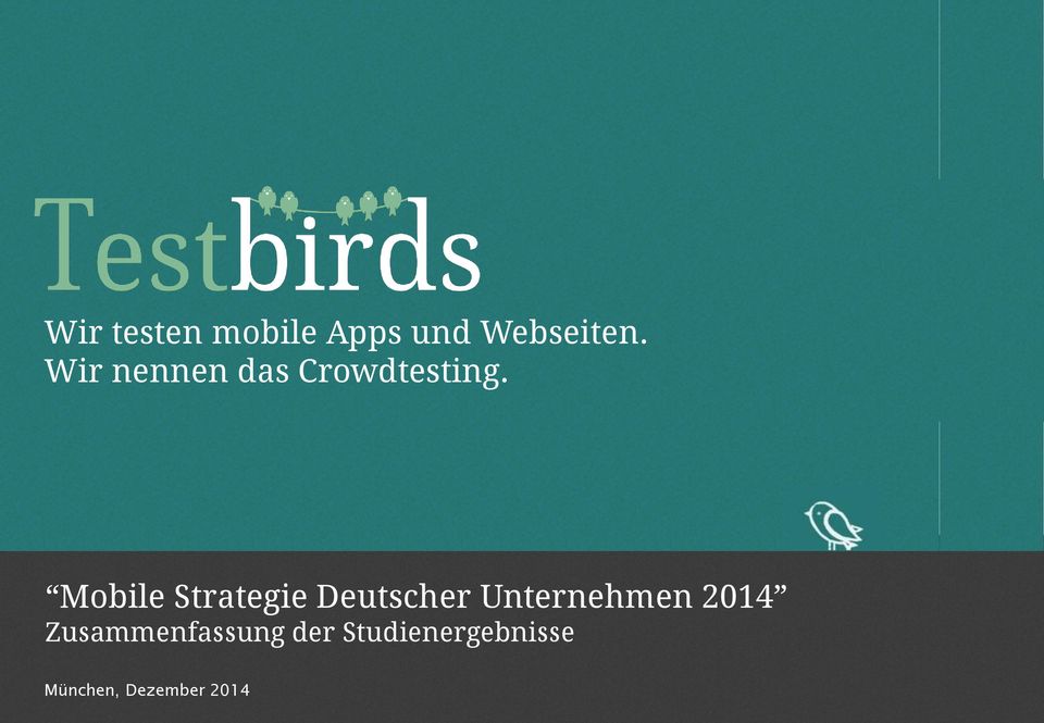 Mobile Strategie Deutscher Unternehmen 2014