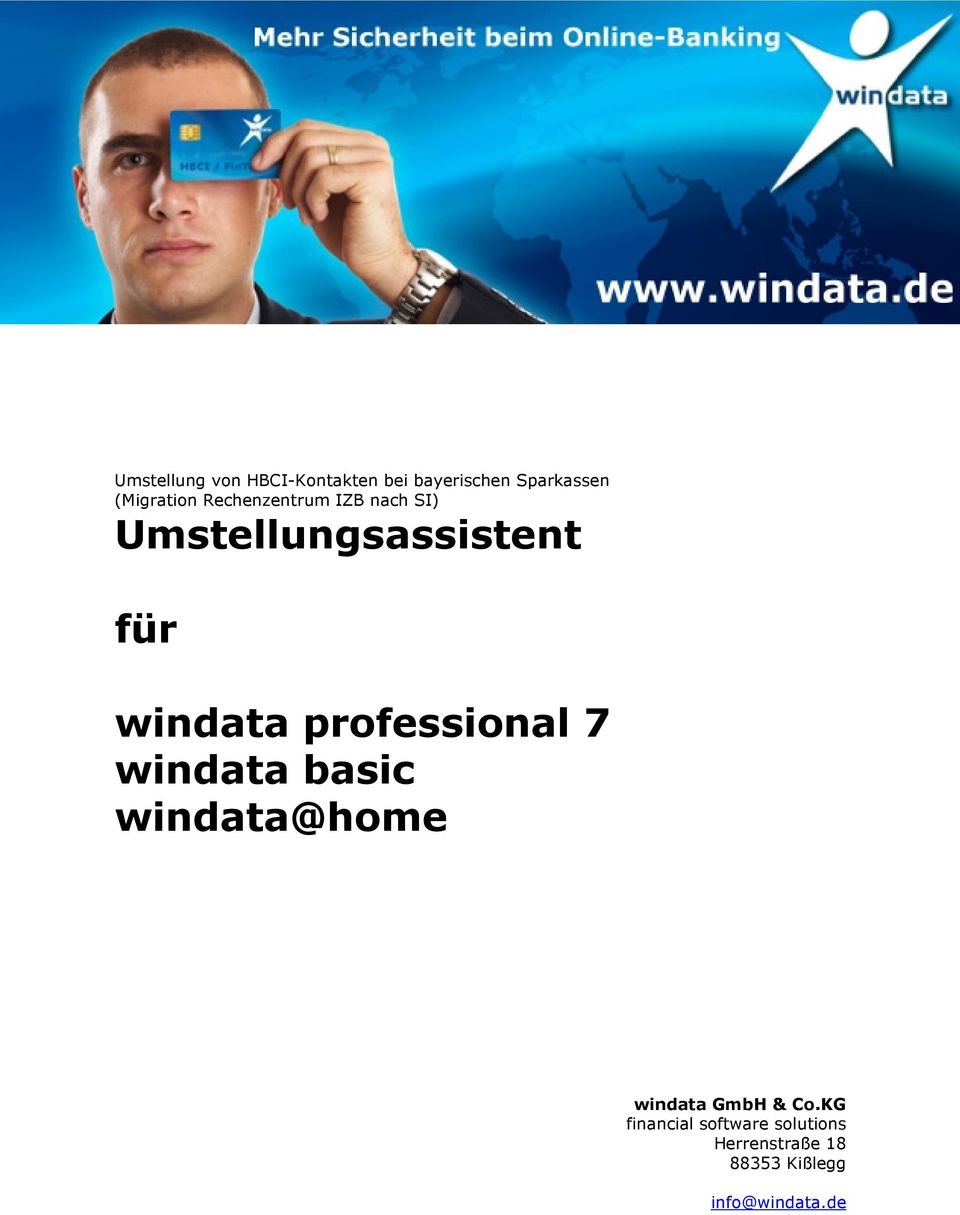 windata professional 7 windata basic windata@home windata GmbH &