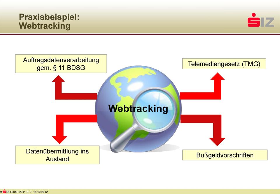 11 BDSG Telemediengesetz (TMG) Webtracking