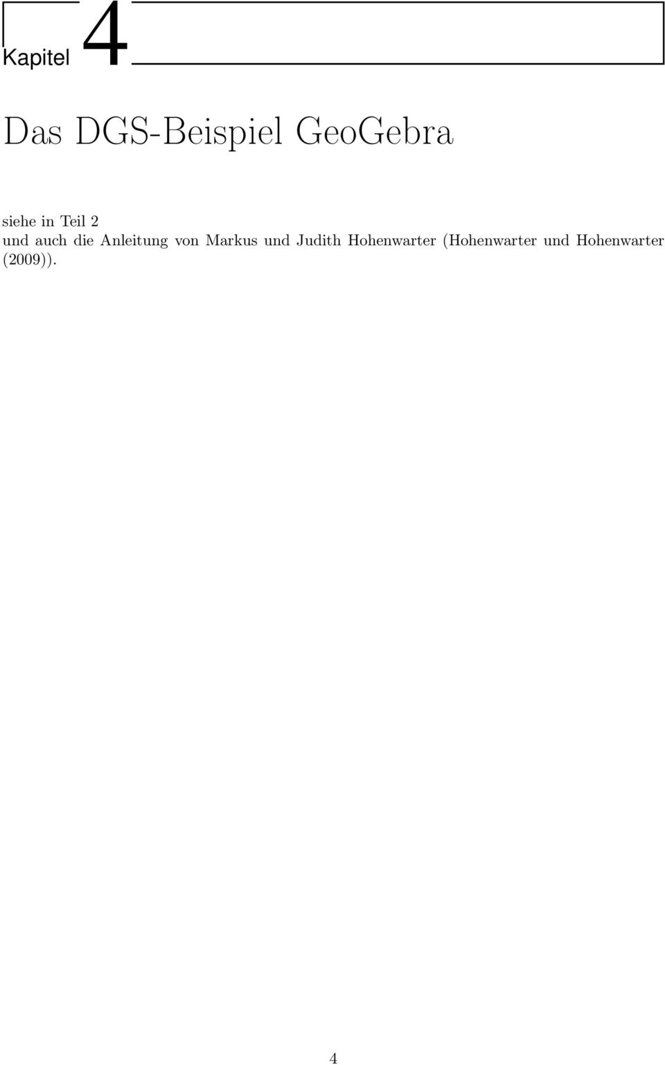 Anleitung von Markus und Judith