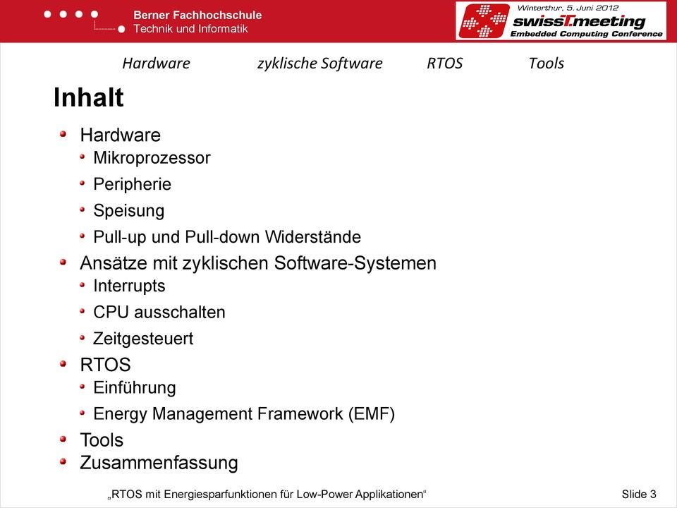 Software-Systemen Interrupts CPU ausschalten