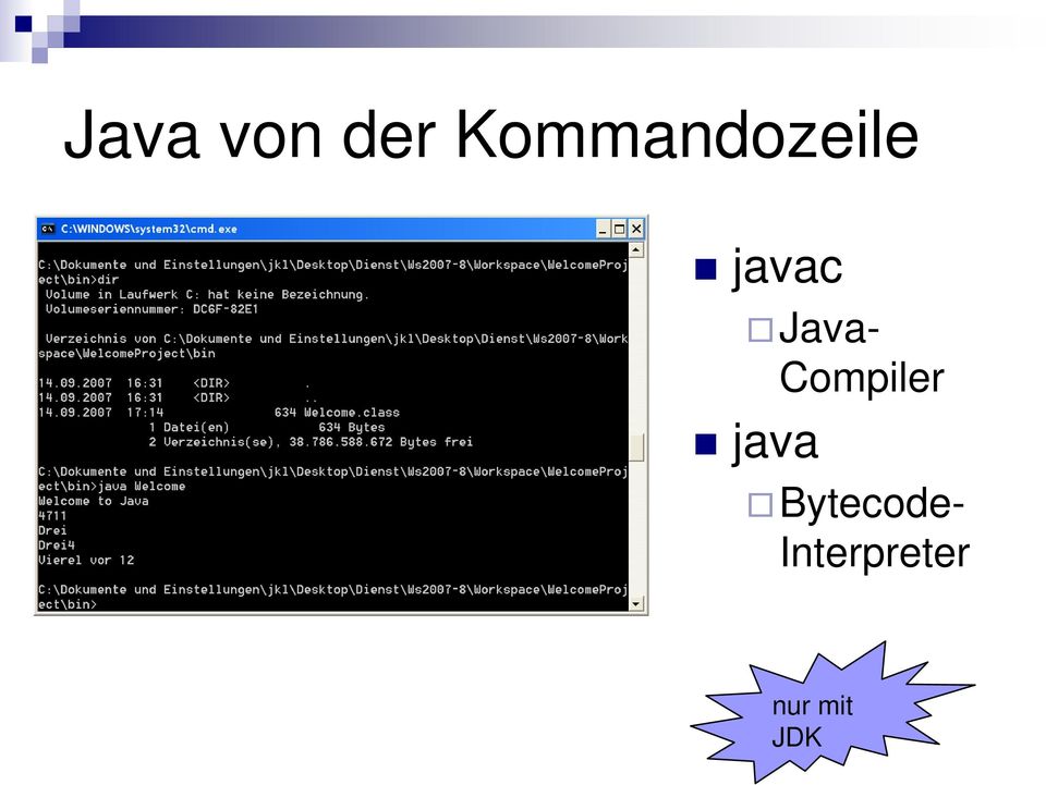 Java- Compiler java