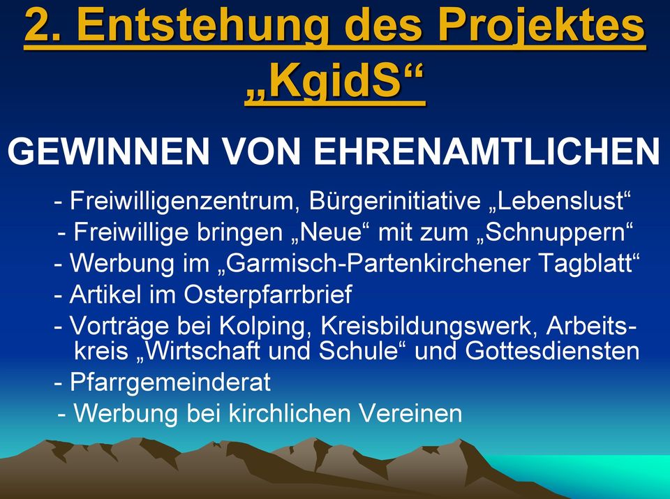 Garmisch-Partenkirchener Tagblatt - Artikel im Osterpfarrbrief - Vorträge bei Kolping,