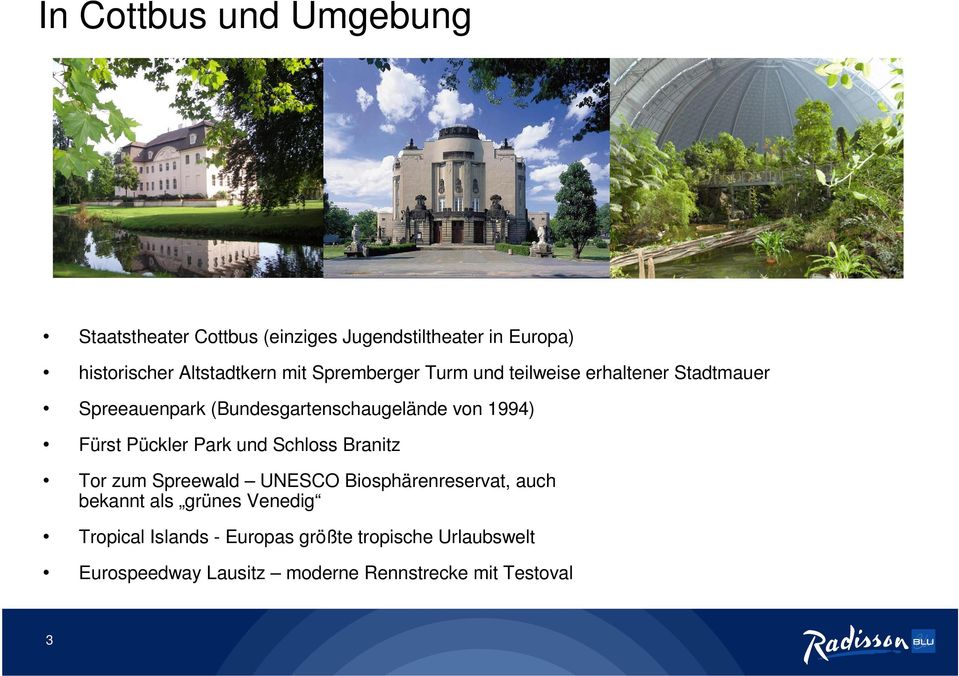 Fürst Pückler Park und Schloss Branitz Tor zum Spreewald UNESCO Biosphärenreservat, auch bekannt als grünes