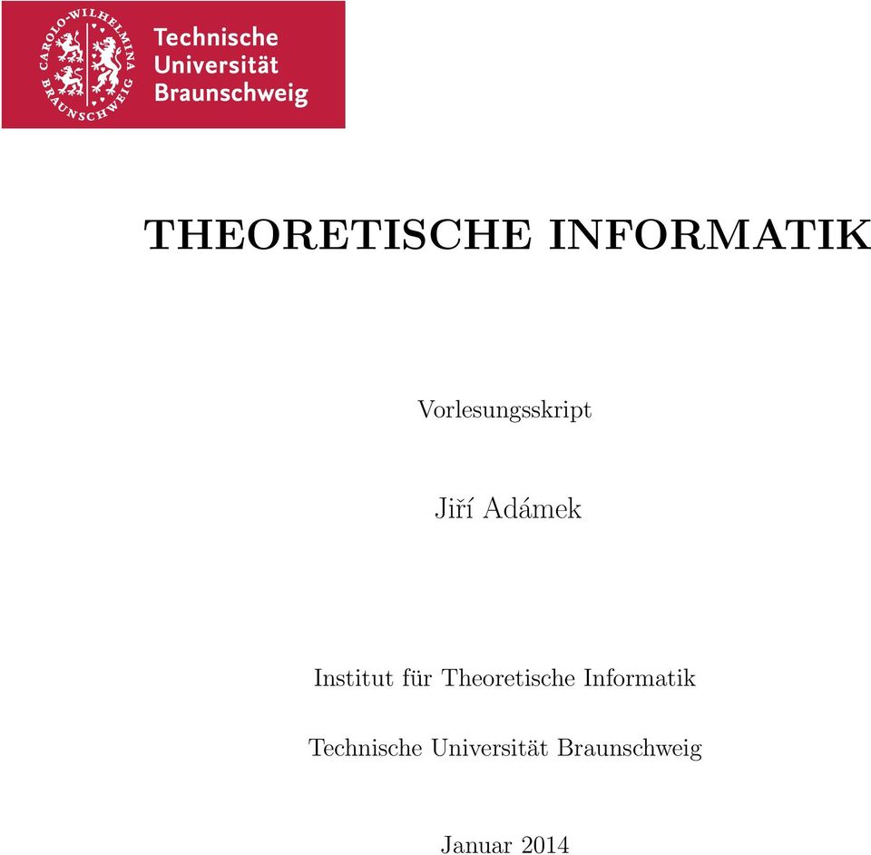 Institut für Theoretische