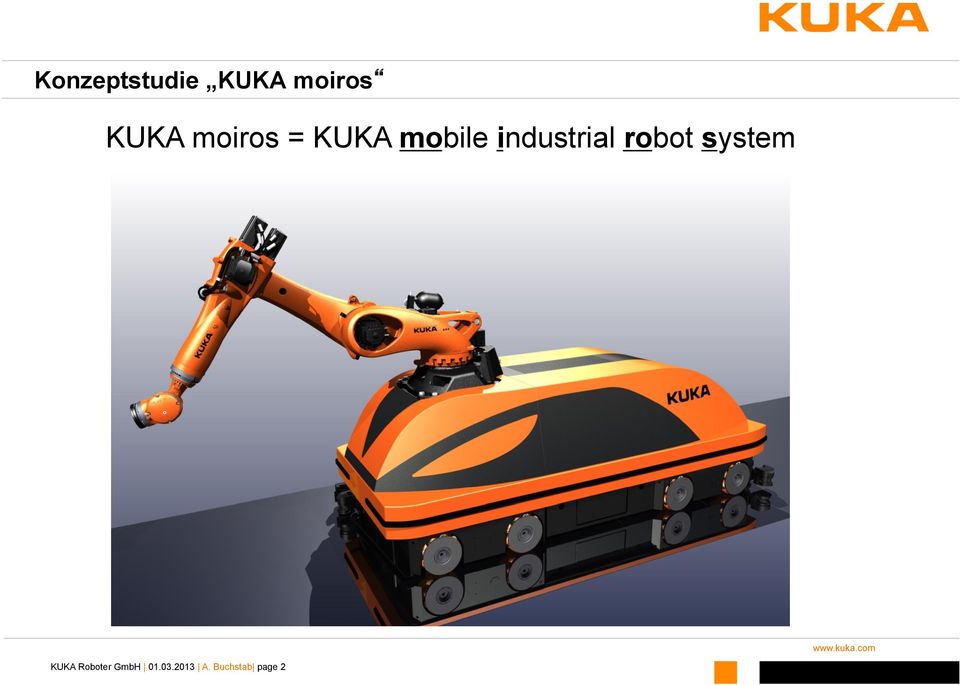 industrial robot system KUKA