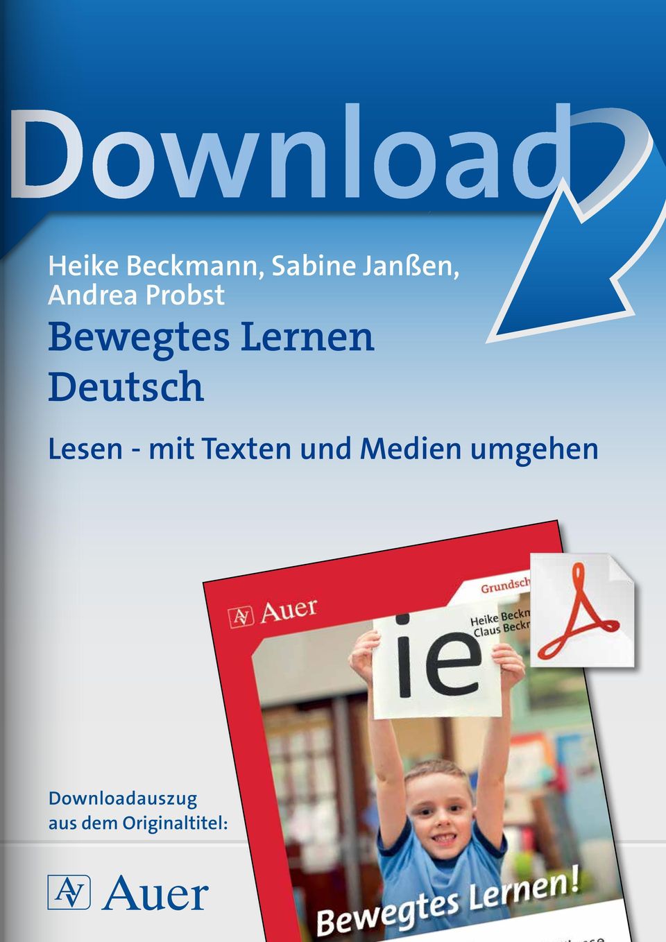 Deutsch Lesen - mit Texten und Medien