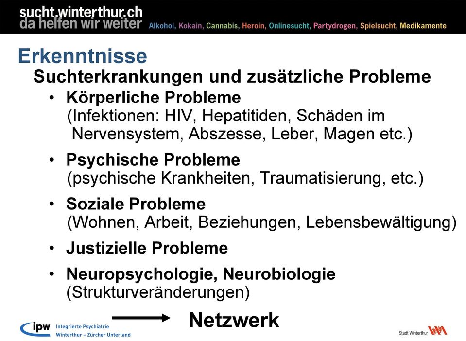 ) Psychische Probleme (psychische Krankheiten, Traumatisierung, etc.