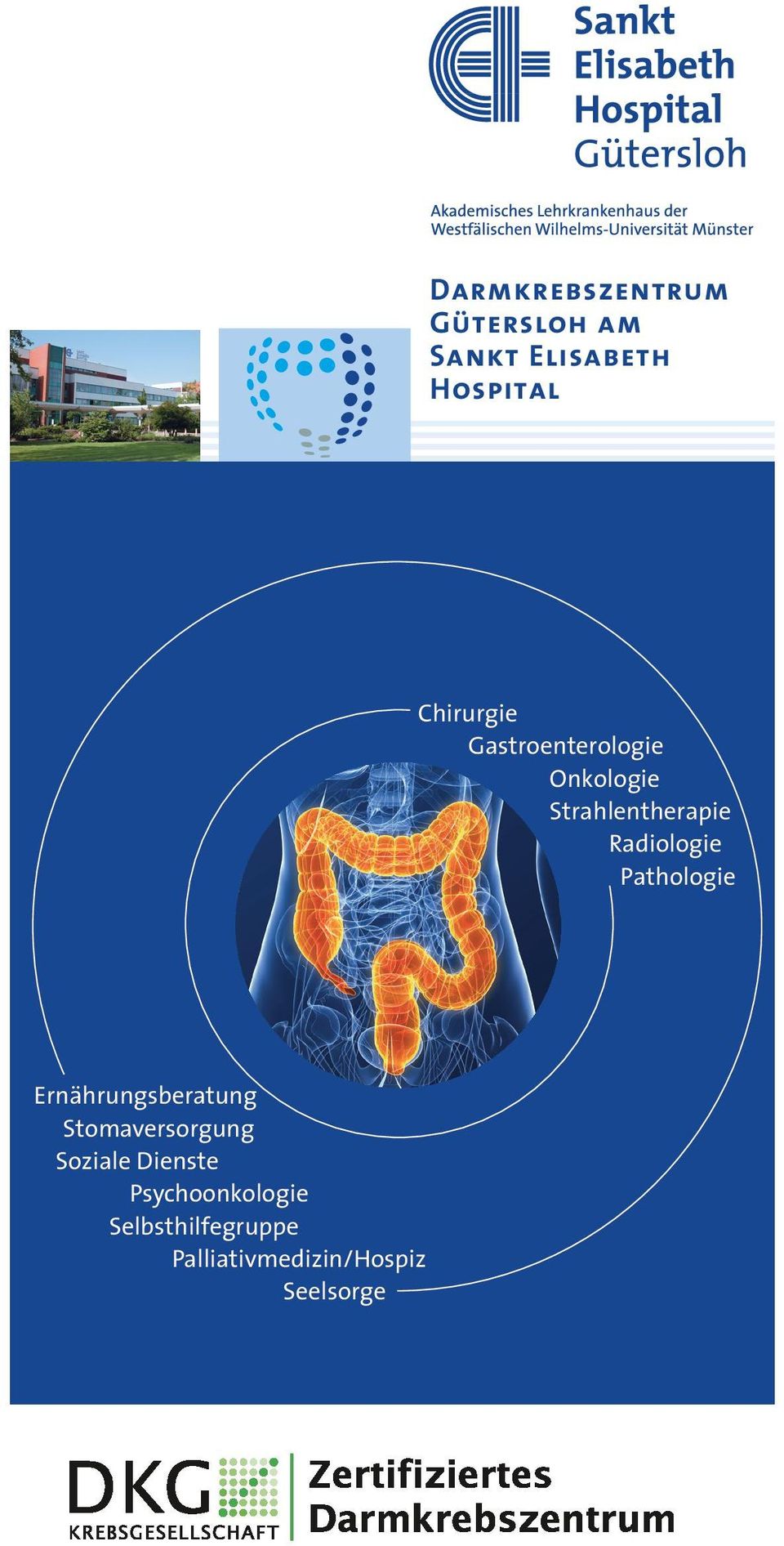 Radiologie Pathologie Ernährungsberatung Stomaversorgung