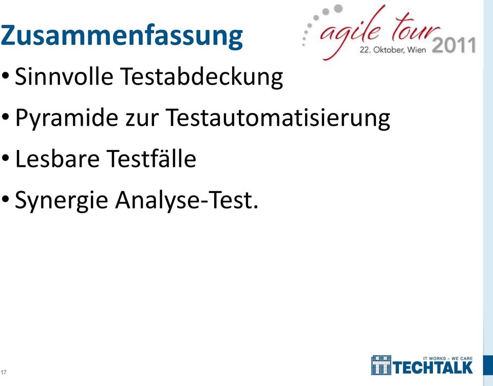 Testautomatisierung Lesbare