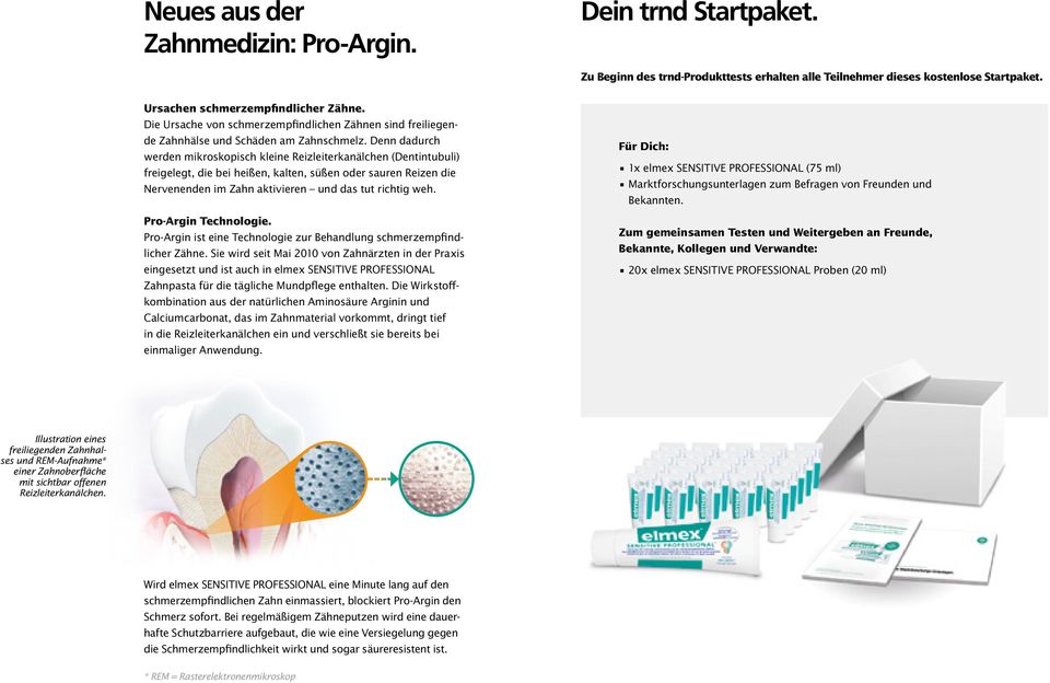 Denn dadurch werden mikroskopisch kleine Reizleiterkanälchen (Dentintubuli) freigelegt, die bei heißen, kalten, süßen oder sauren Reizen die Nervenenden im Zahn aktivieren und das tut richtig weh.