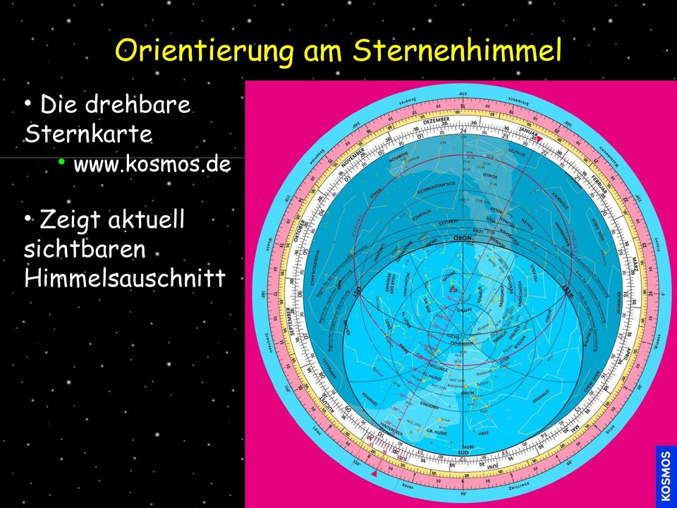 Sternkarte www.kosmos.