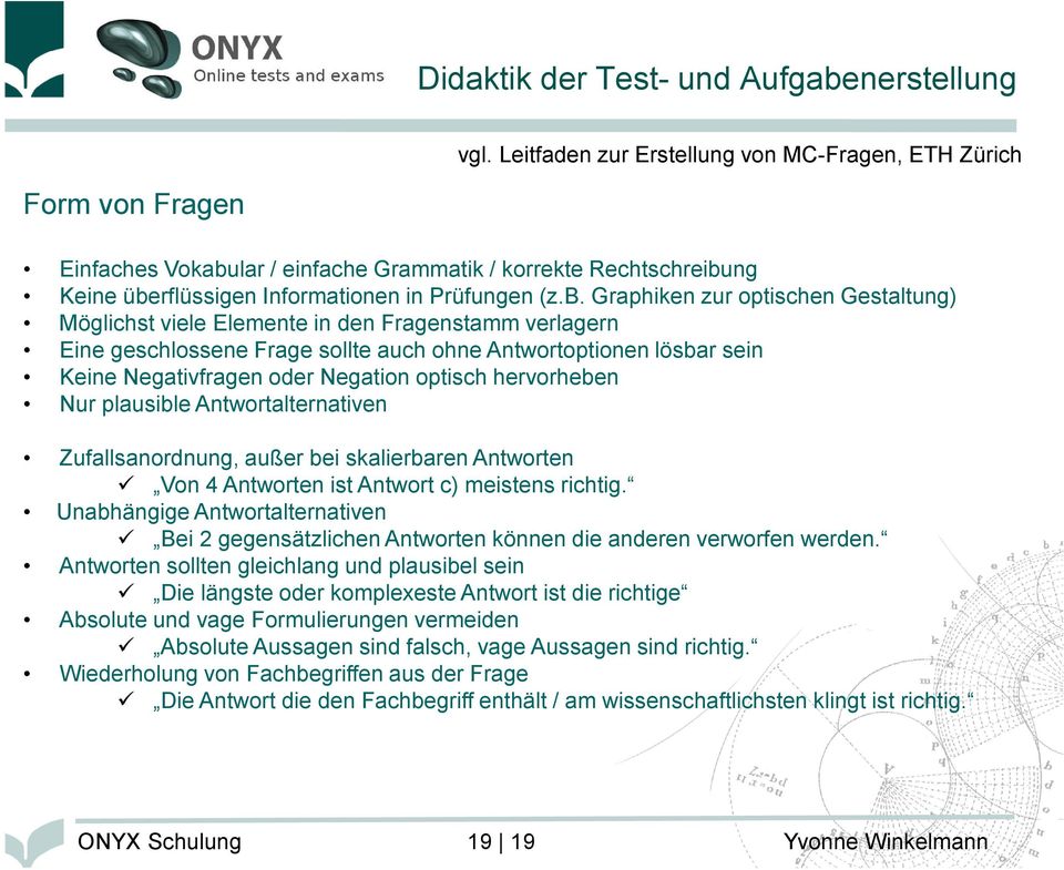 lar / einfache Grammatik / korrekte Rechtschreibu