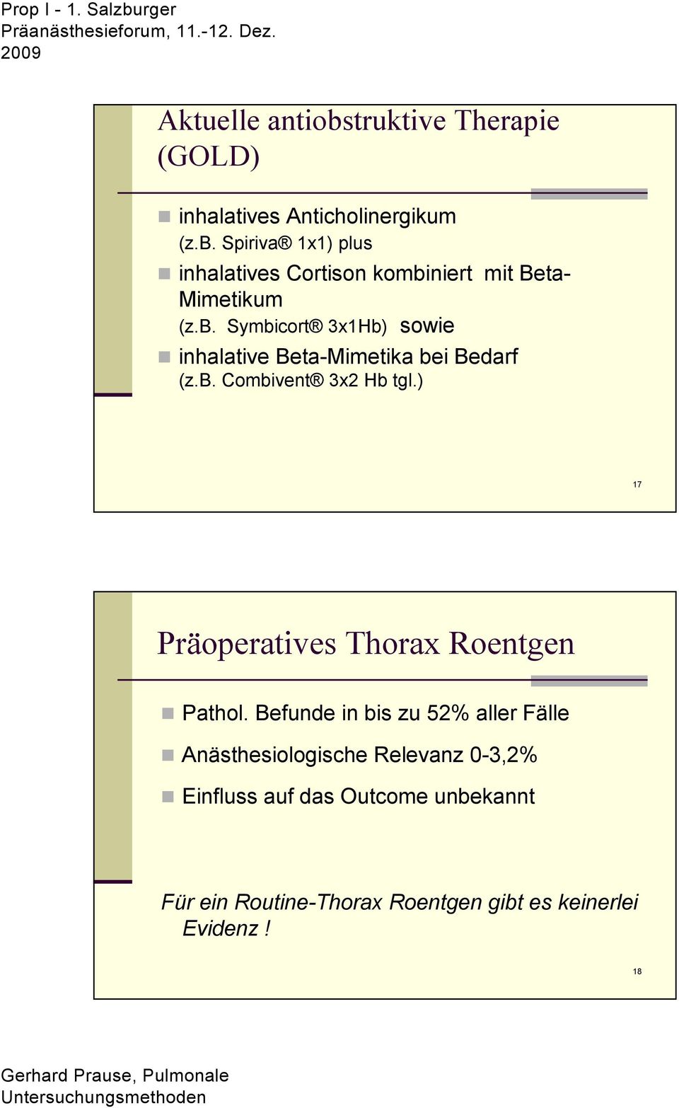 ) 17 Präoperatives Thorax Roentgen Pathol.