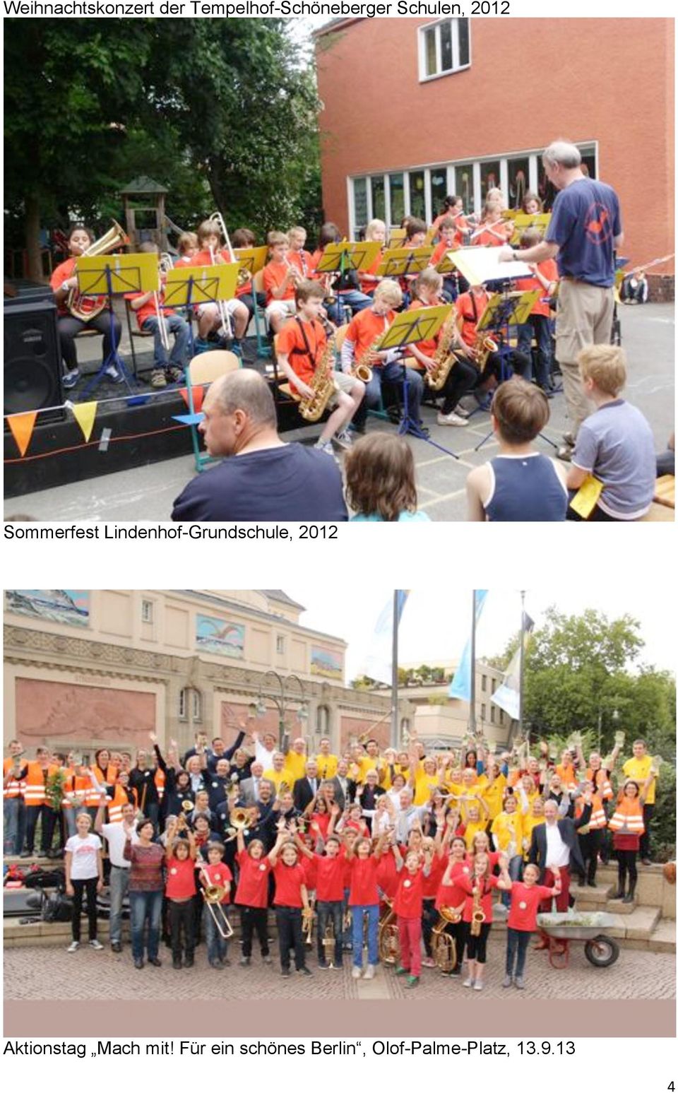 Sommerfest Lindenhof-Grundschule, 2012