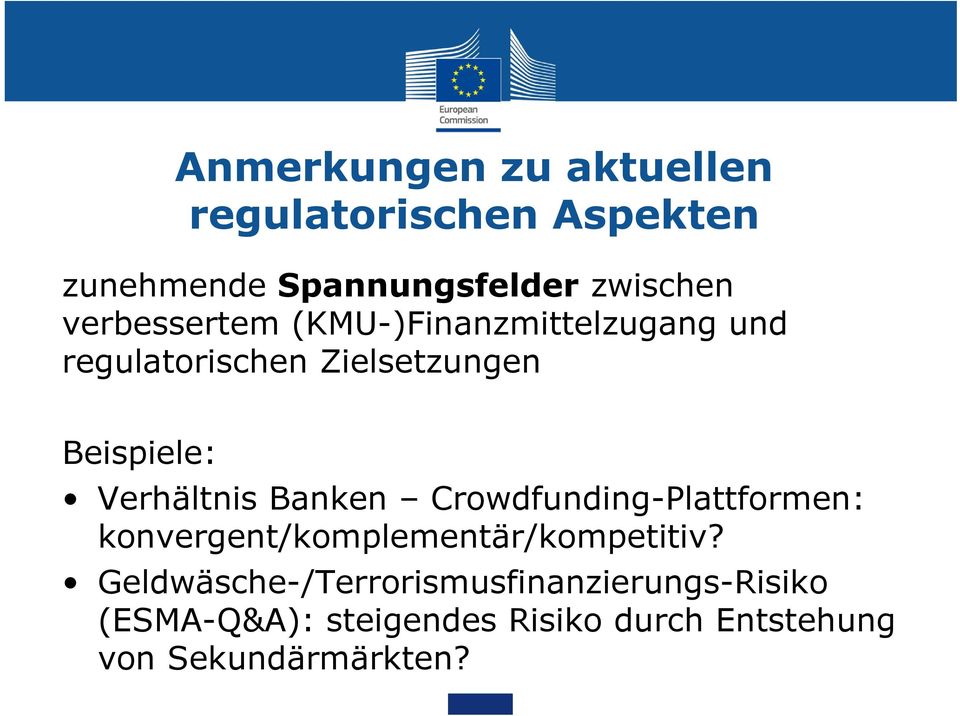 Verhältnis Banken Crowdfunding-Plattformen: konvergent/komplementär/kompetitiv?