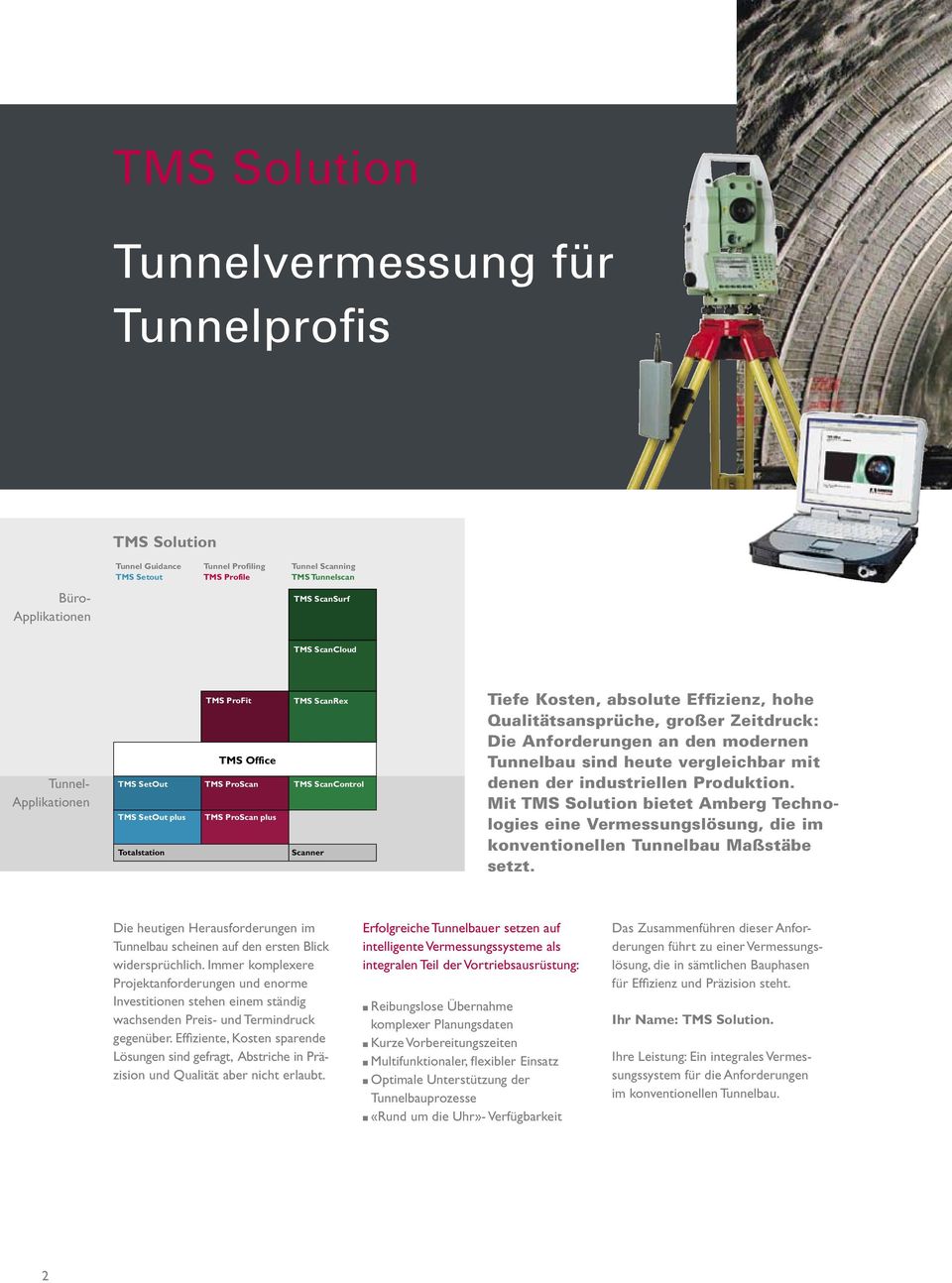 an den modernen Tunnelbau sind heute vergleichbar mit denen der industriellen Produktion.