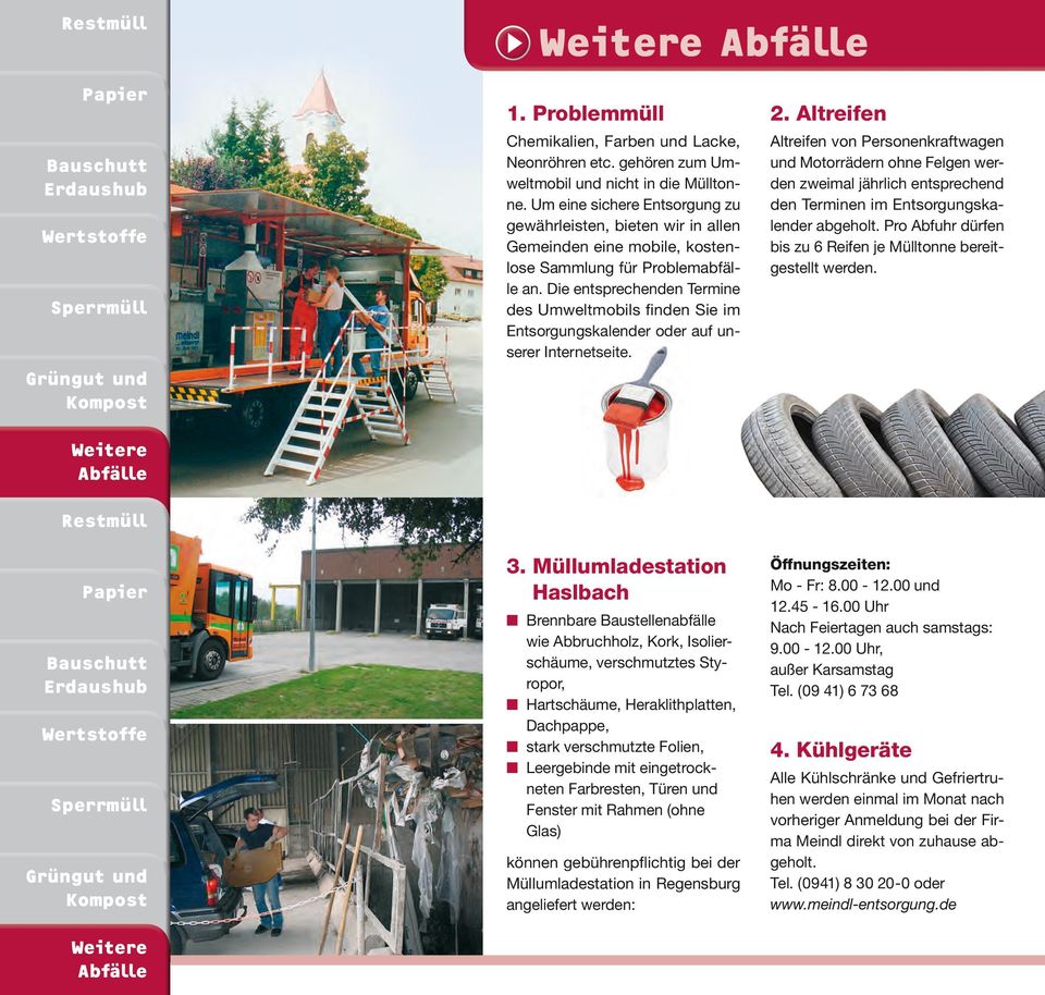 Abfallwegweiser. Aktiver Umweltschutz für den Landkreis Regensburg - PDF  Kostenfreier Download
