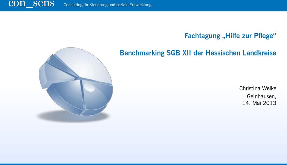 Pflege Benchmarking SGB XII der