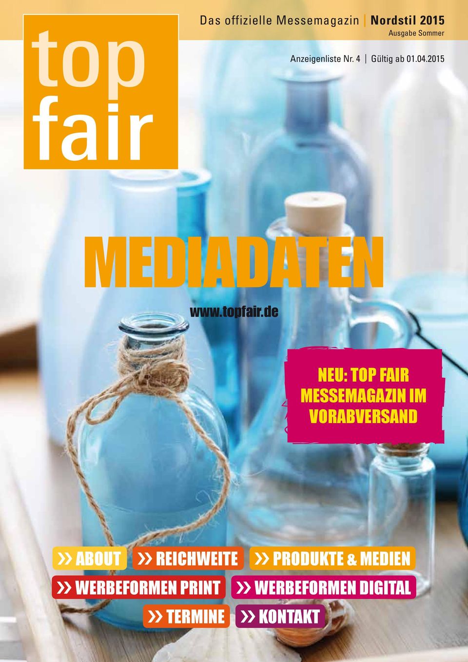 de NEU: Top Fair Messemagazin im Vorabversand about Reichweite
