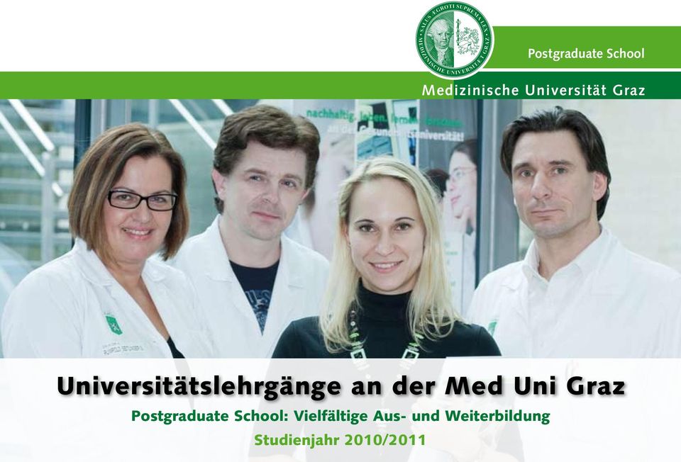 der Med Uni Graz Postgraduate School: