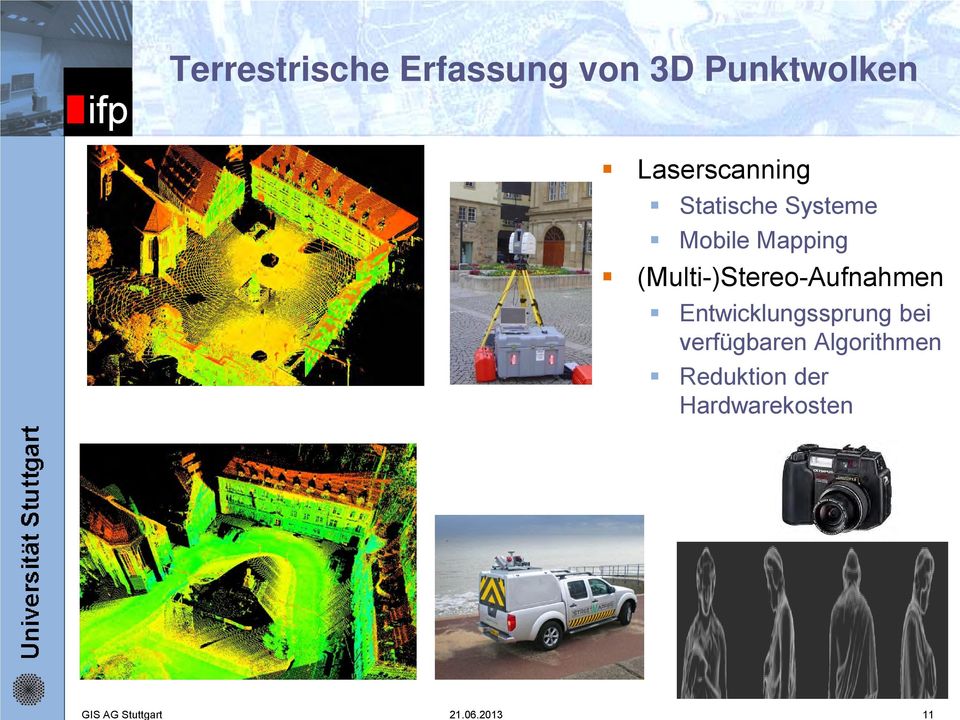 Mapping (Multi-)Stereo-Aufnahmen Entwicklungssprung