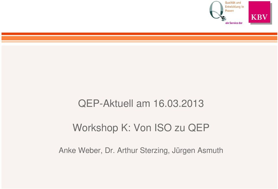 zu QEP Anke Weber, Dr.