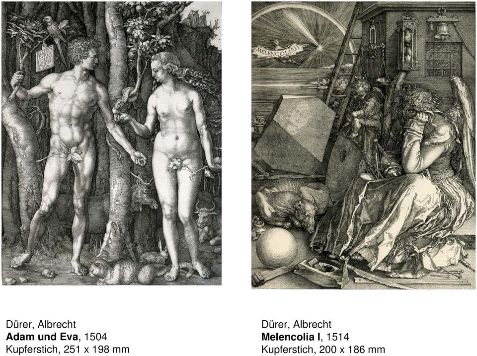 Dürer, Albrecht Melencolia I,