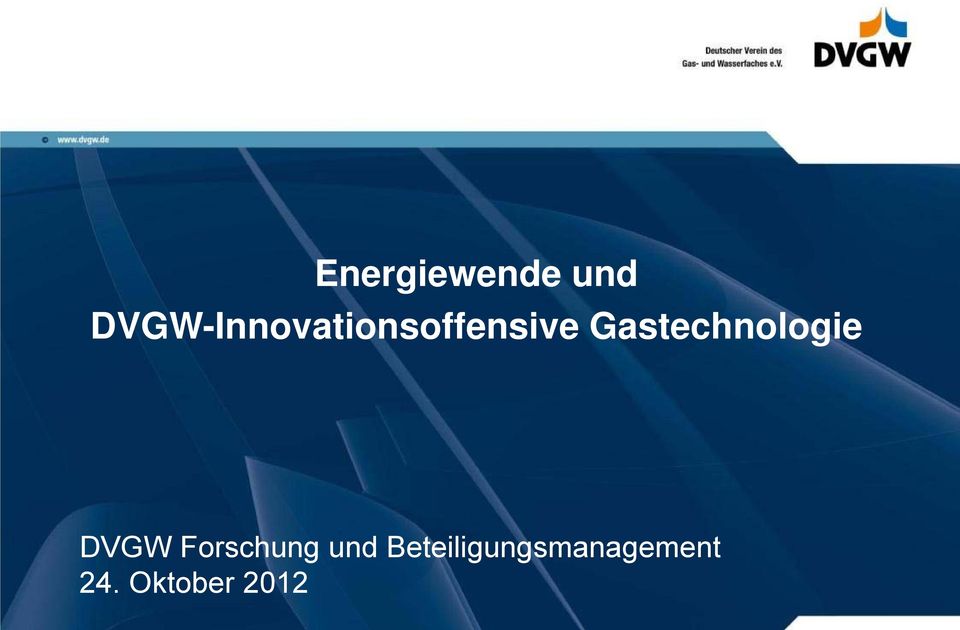 DVGW-Innovationsoffensive Gastechnologie Systemintegration (Strom, Wärme, Objekte) Wärmespeicher / Dimensionierung