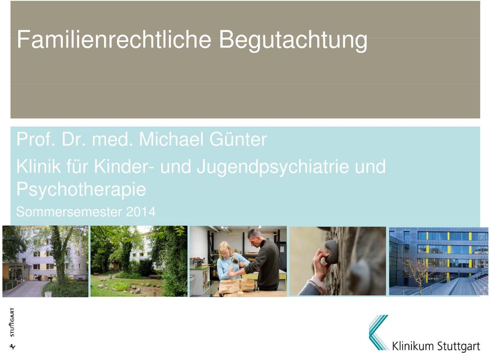 Michael Günter Klinik für Kinder-