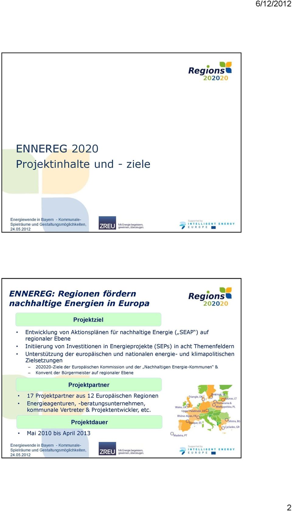 klimapolitischen Zielsetzungen 202020-Ziele der Europäischen Kommission und der Nachhaltigen Energie-Kommunen & Konvent der Bürgermeister auf regionaler Ebene