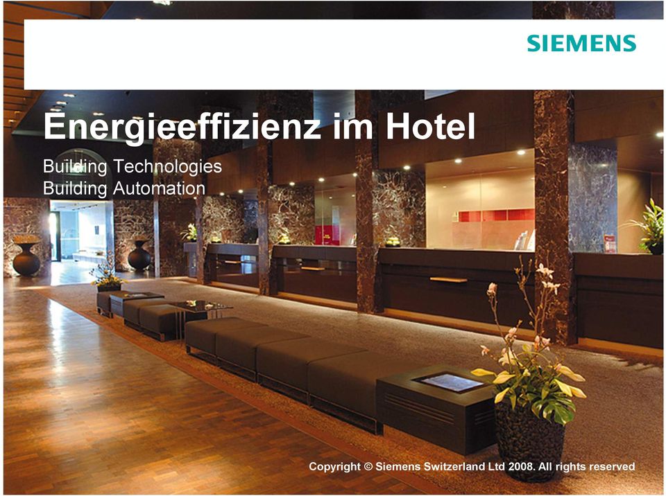 Copyright Siemens Switzerland Protection