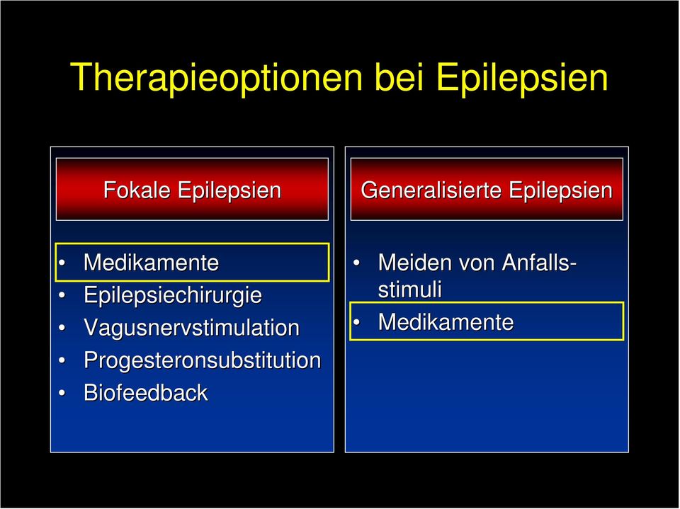 Epilepsiechirurgie Vagusnervstimulation