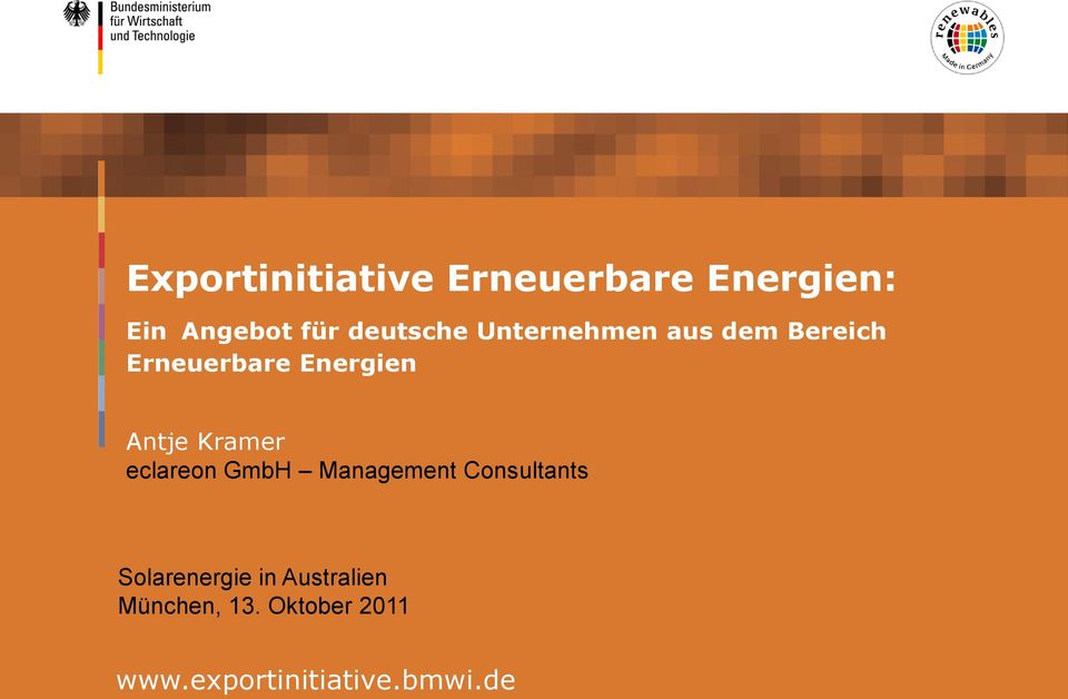 Antje Kramer eclareon GmbH Management Consultants