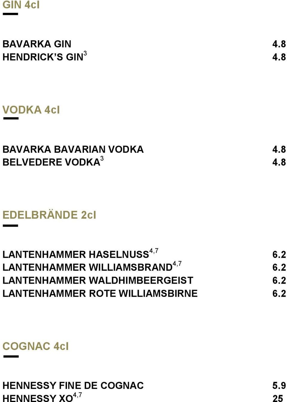 8 EDELBRÄNDE 2cl LANTENHAMMER HASELNUSS 4,7 6.