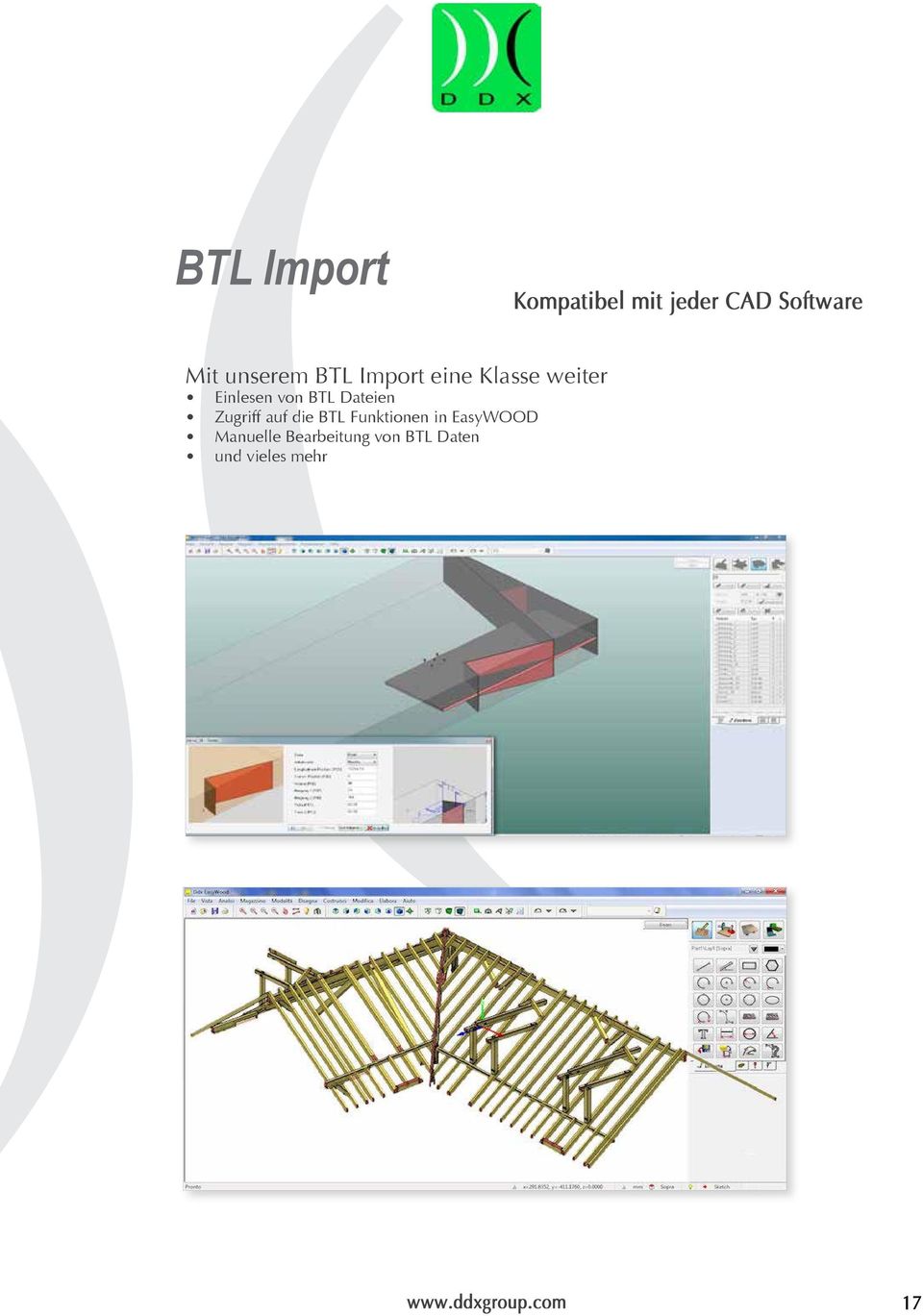 BTL Dateien Zugriff auf die BTL Funktionen in