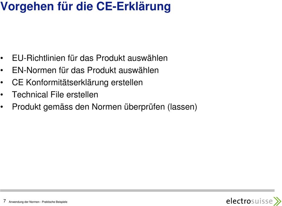 CE Konformitätserklärung erstellen Technical File