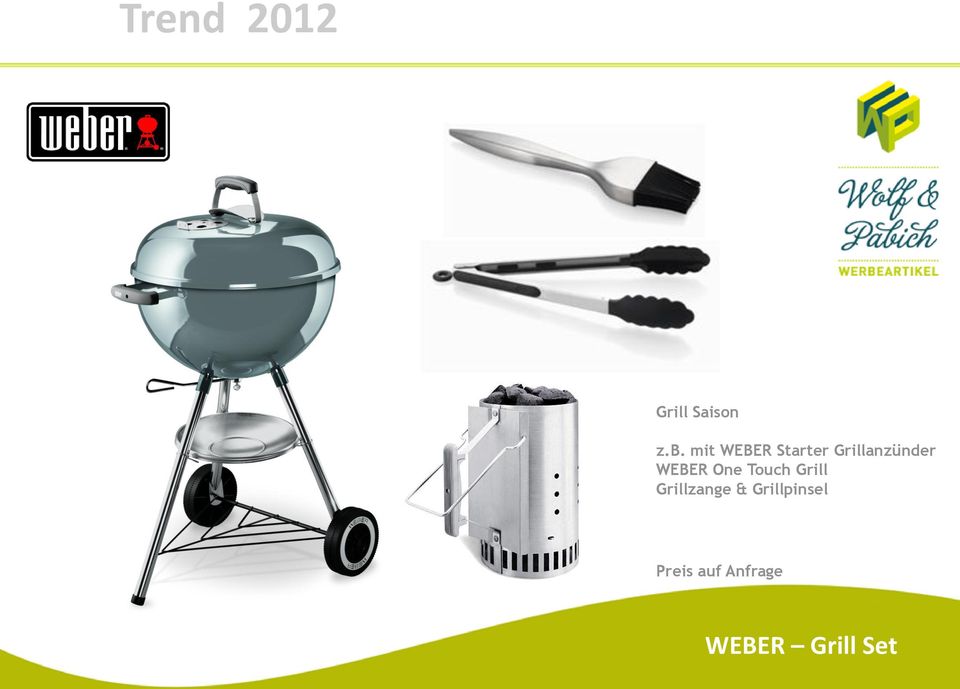 WEBER One Touch Grill Grillzange